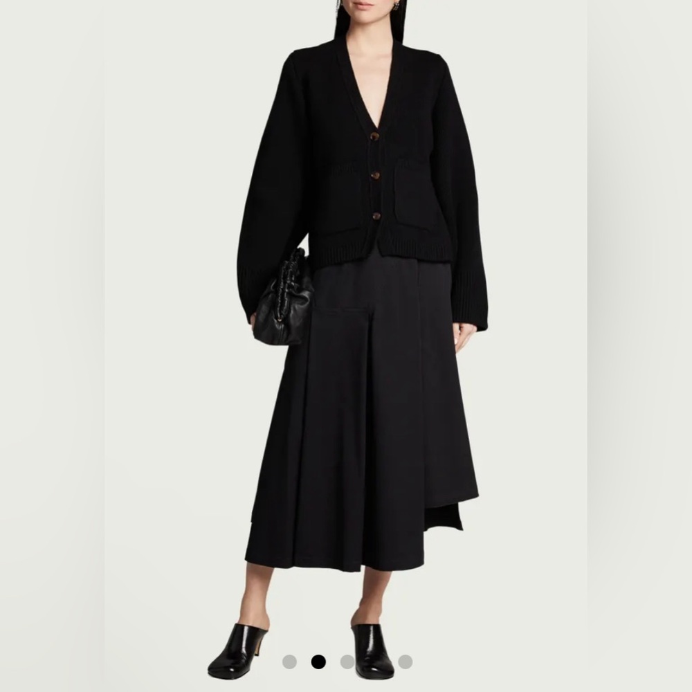 Khaite Scarlet Cashmere Cardigan (Size M, Black) - Picture 2 of 7